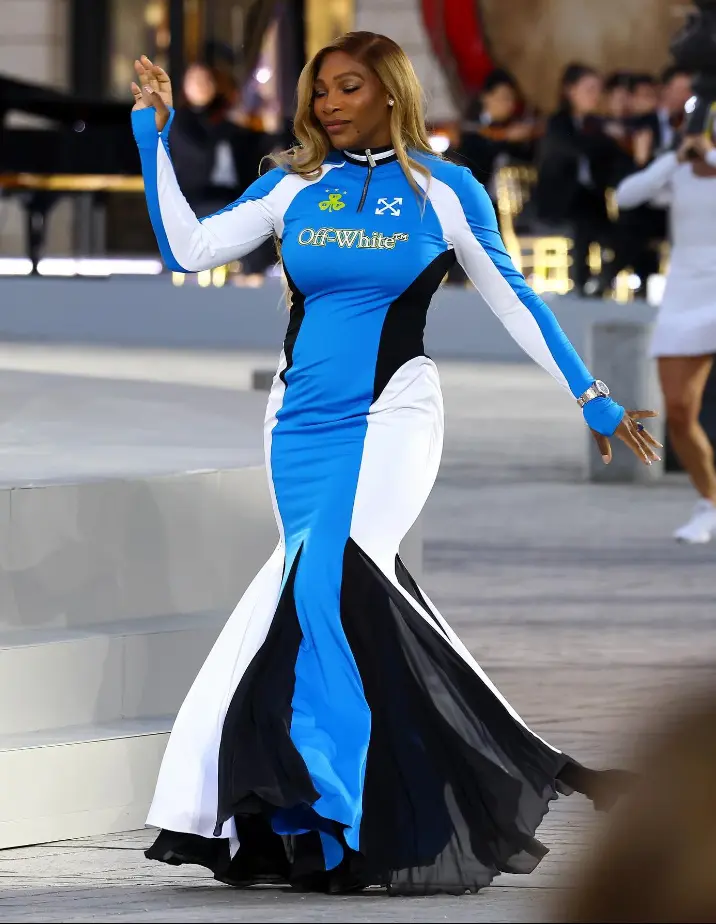 Serena walk the runway at 2024 Vogue World in Paris